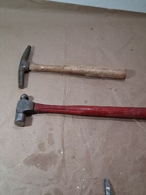 OSBORNE Upholstery Tack Hammer and PLUMB Ball Peen Hammer